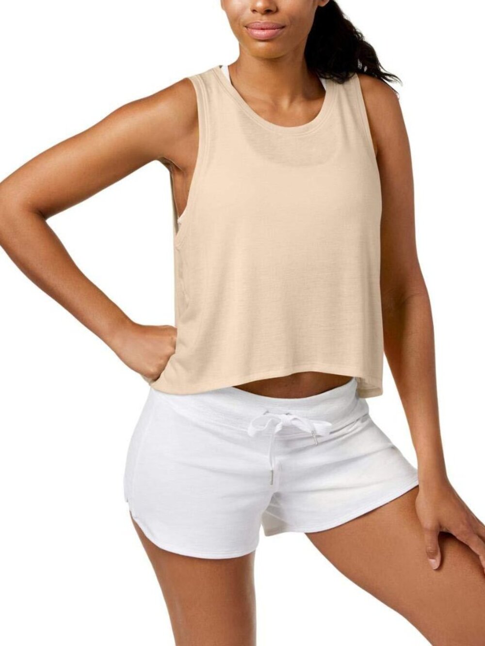 Calvin Klein Womens Activewear Performance Fitness Workout Tank Top